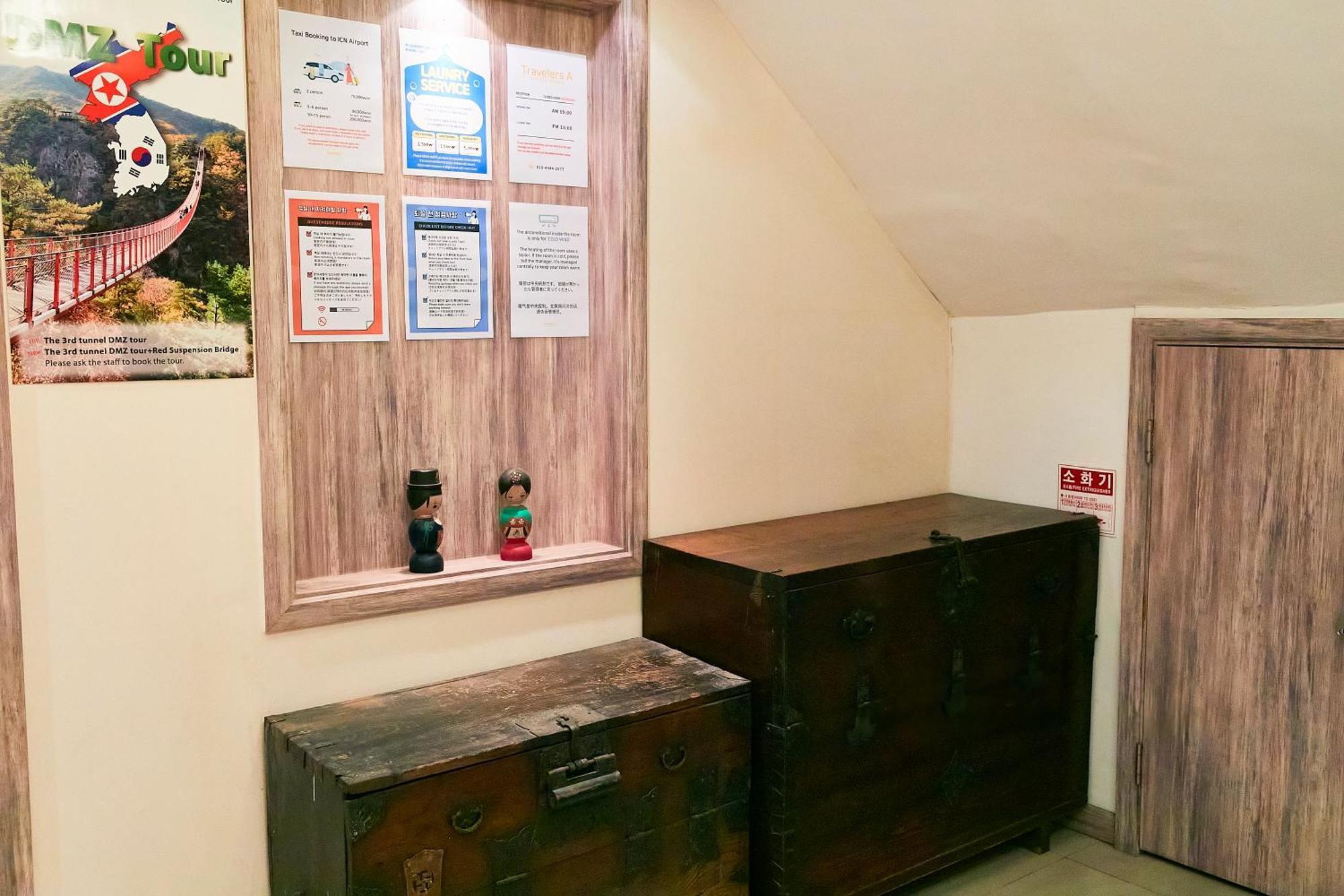 Travelers A Korea Hostel Сеул Экстерьер фото